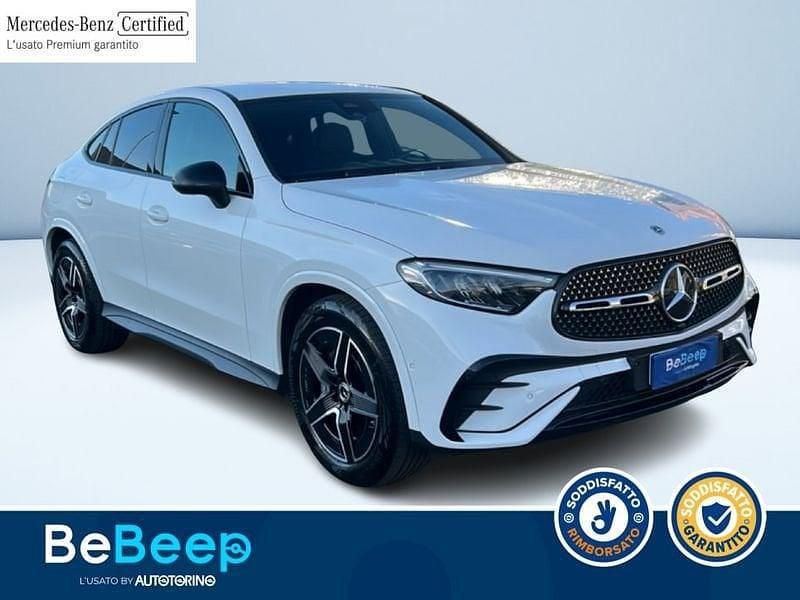 Usata Mercedes GLC220 Advanced 197 CV (144 kW) 2024 Bianco pastello Coupé