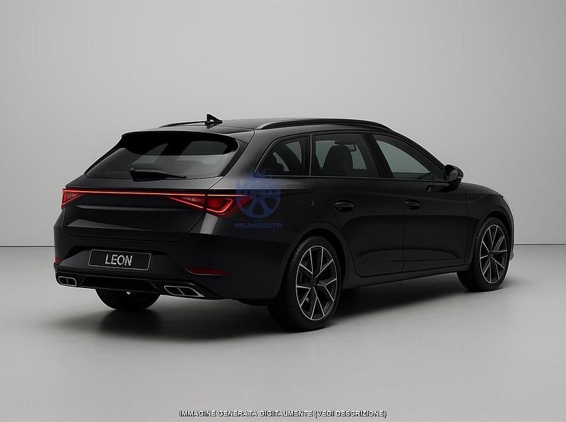 Usata Cupra Leon 150 CV (110 kW) 2025 Nero Utilitaria