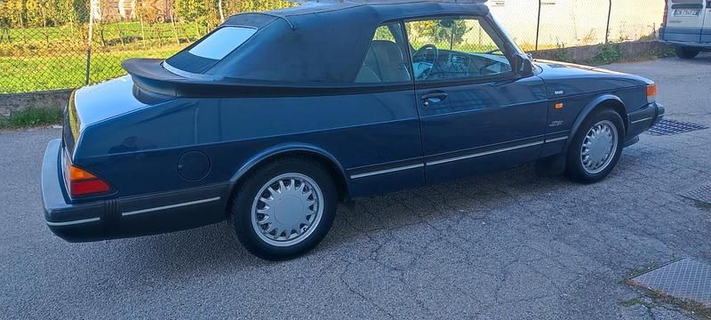 Usata Saab 900 Cabriolet 141 CV (103 kW) 1992 Blu Cabrio