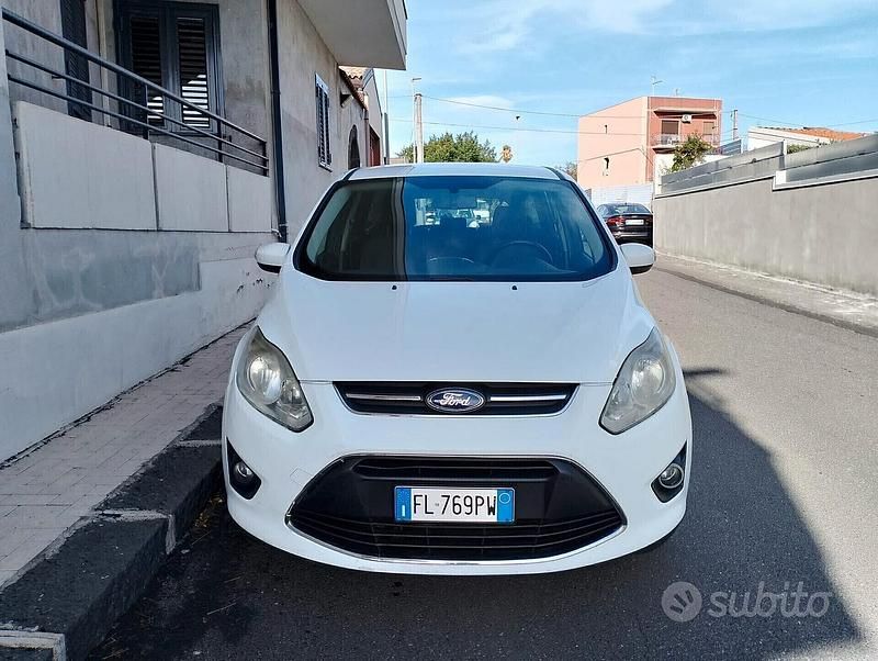 Usata Ford C-MAX 115 CV (84 kW) 2012 Bianco Monovolume