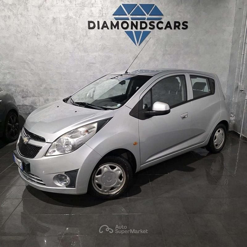 Usata Chevrolet Spark LS 68 CV (50 kW) 2012 Argento Utilitaria