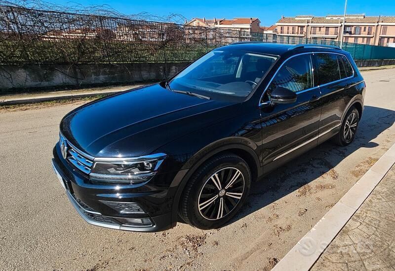 Usata VW Tiguan Advance 190 CV (139 kW) 2020 Nero SUV