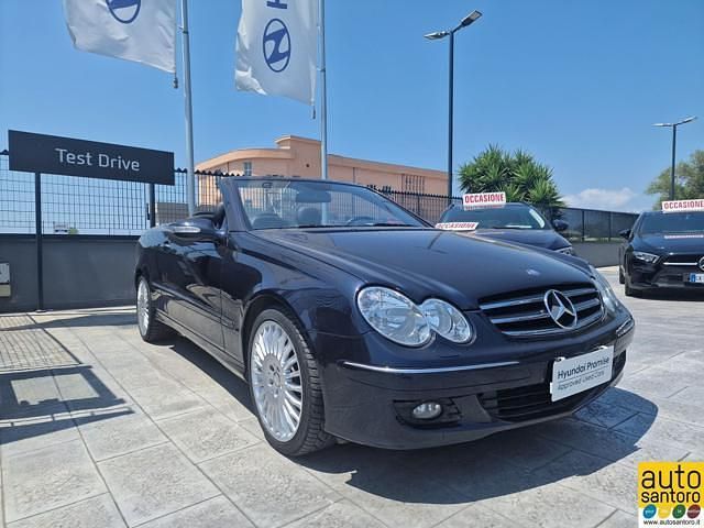 Usata Mercedes CLK200 Elegance 184 CV (135 kW) 2008 Nero Cabrio