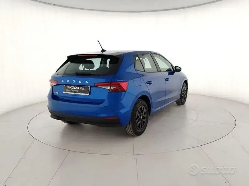 Nuova Skoda Fabia 95 CV (69 kW) 2026 Blu Utilitaria