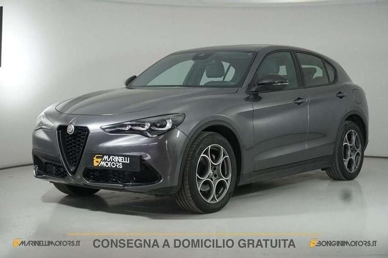 Grigio Usata 2023 Alfa Romeo Stelvio Sprint SUV | 27.900 € (Super prezzo) - Immagine 1/4