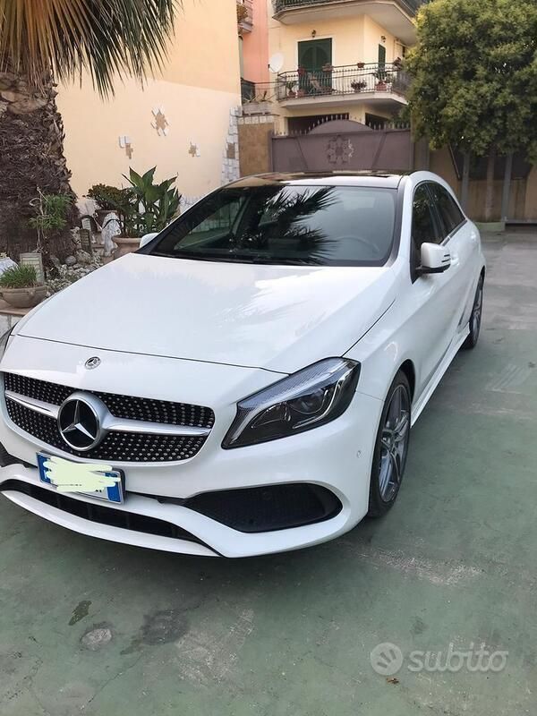 Usata Mercedes A180 109 CV (80 kW) 2018 Bianco Utilitaria
