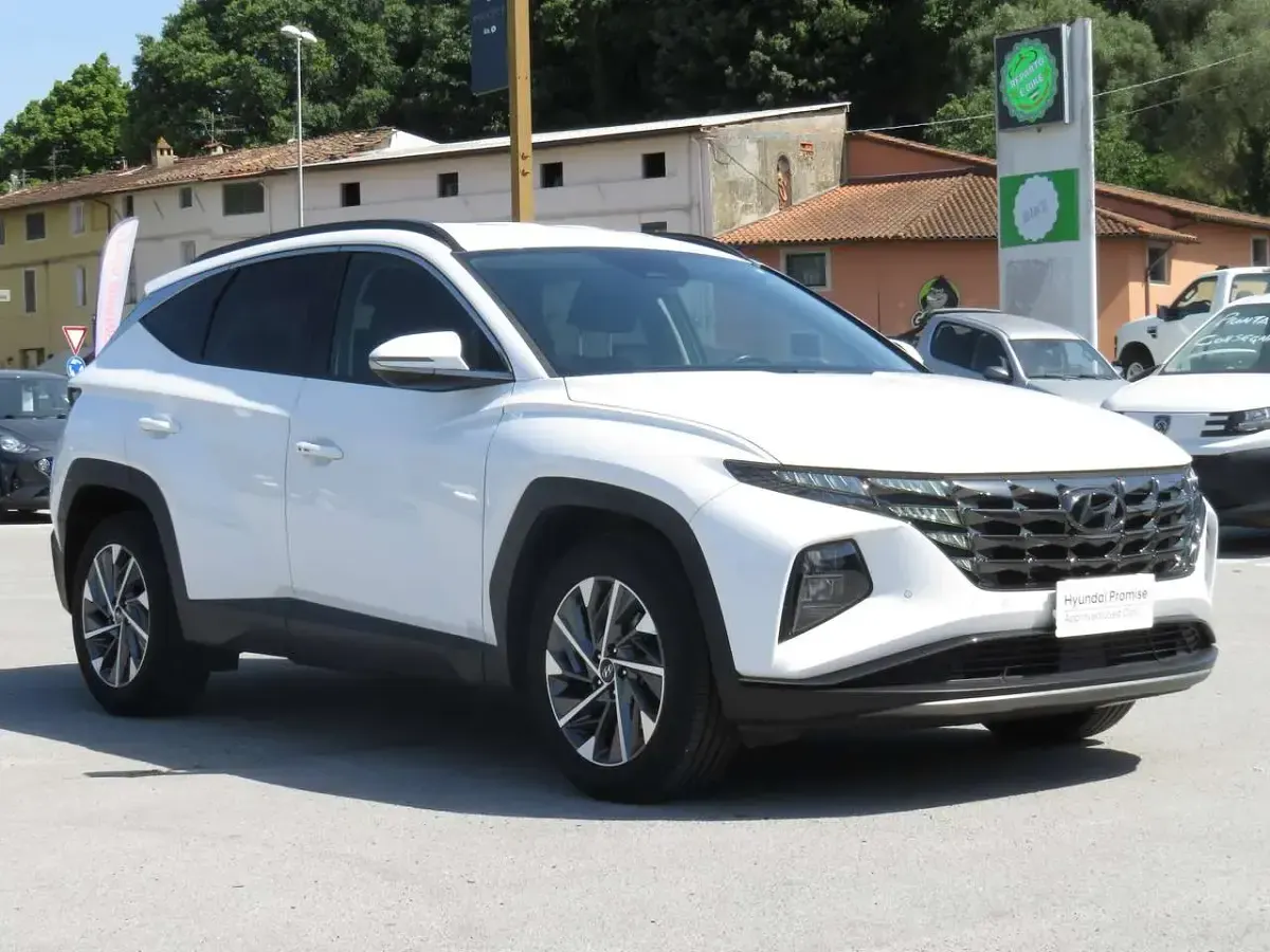 Usata Hyundai Tucson 116 CV (85 kW) 2021 Polar white SUV