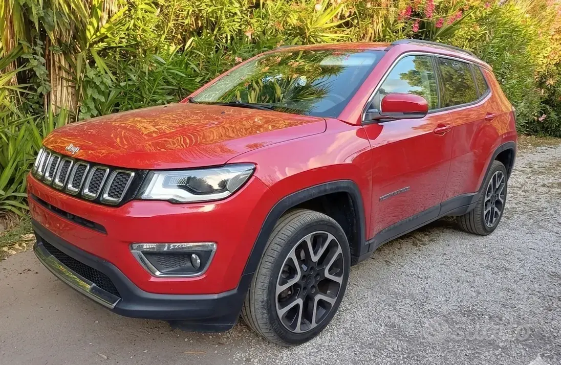 Usata Jeep Compass Limited 2018 Rosso SUV
