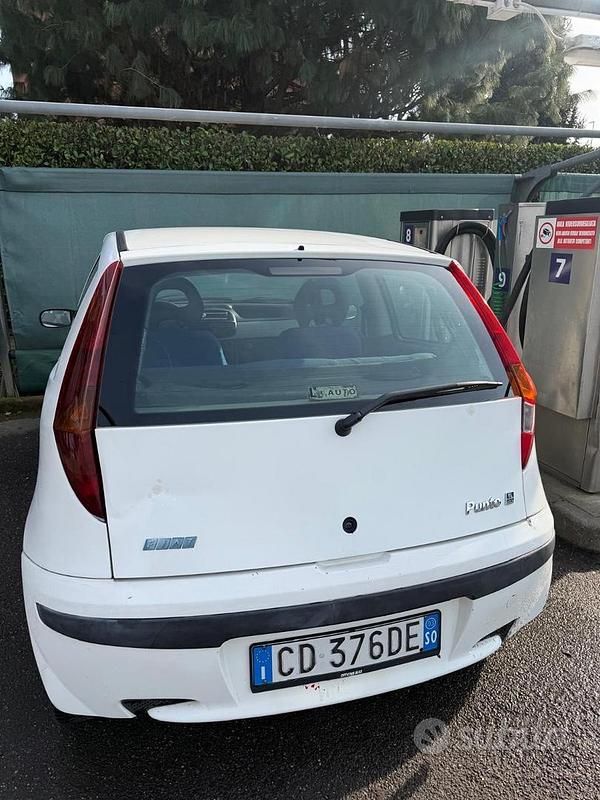 Usata Fiat Punto 2003 Bianco Utilitaria