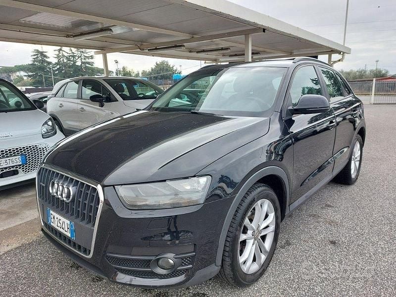Usata Audi Q3 140 CV (102 kW) 2012 Nero SUV