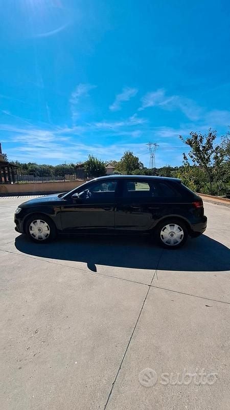 Usata Audi A3 150 CV (110 kW) 2019 Nero Berlina