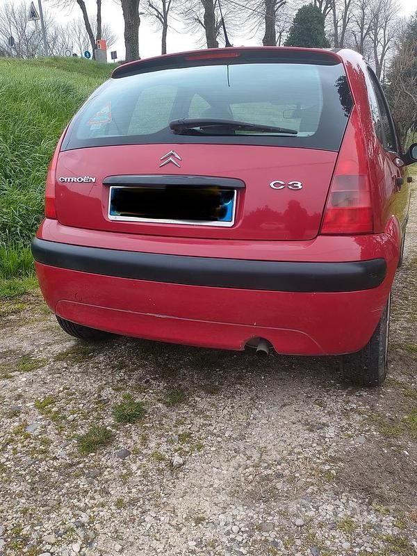Usata Citroën C3 2005 Rosso Berlina