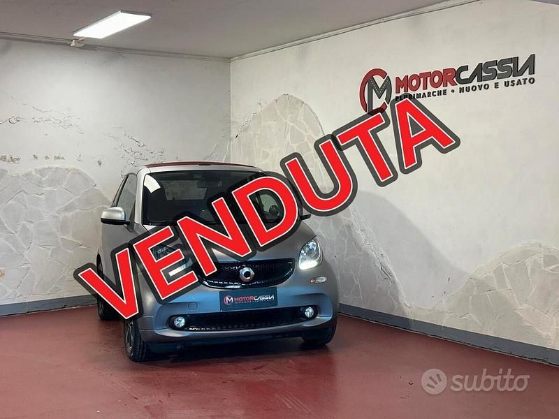 Usata Smart ForTwo Cabrio Passion 70 CV (51 kW) 2016 Grigio Cabrio