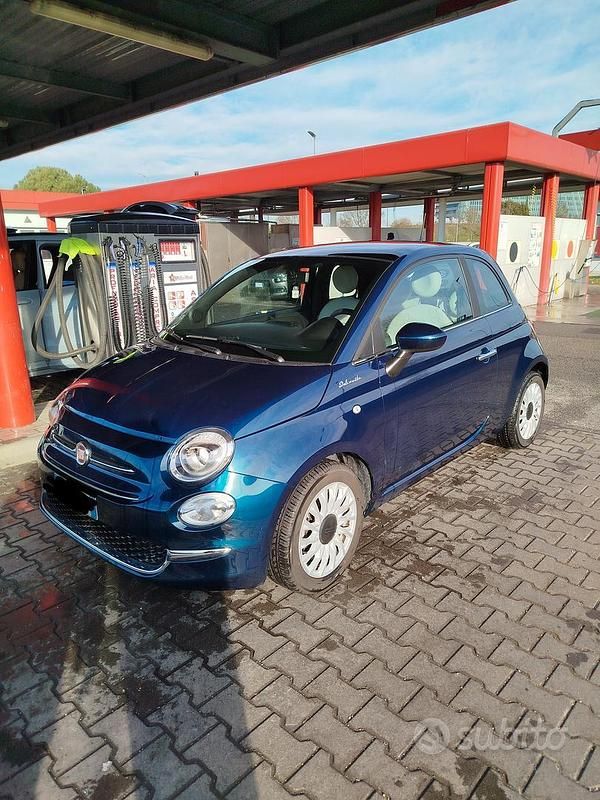 Usata Fiat 500 85 CV (62 kW) 2022 Verde Utilitaria
