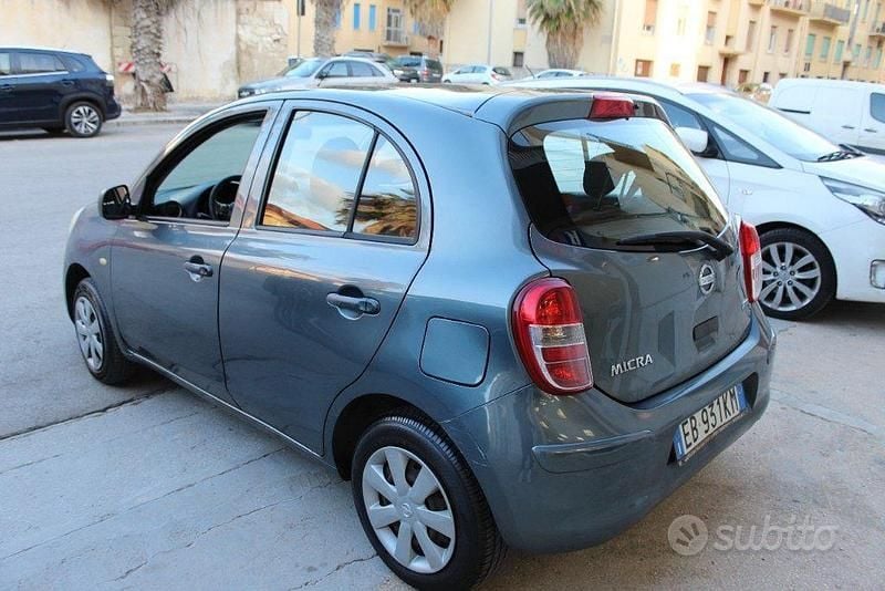 Usata Nissan Micra Comfort 80 CV (58 kW) 2011 Blu Utilitaria