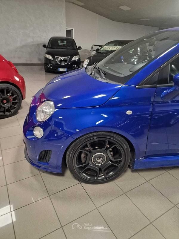 Usata Abarth 500 135 CV (99 kW) 2012 Blu Berlina