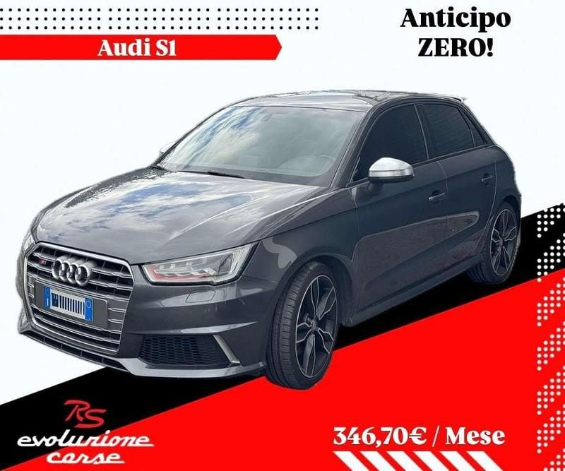 Usata Audi S1 Sportback Ambiente 231 CV (169 kW) 2015 Grigio Utilitaria