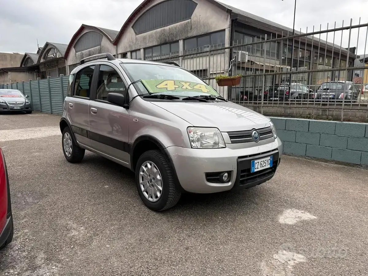 Usata Fiat Panda 4x4 Climbing 60 CV (44 kW) 2006 Grigio Utilitaria