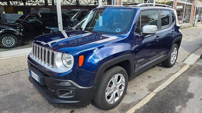 Usata Jeep Renegade Limited 140 CV (102 kW) 2018 Blu/azzurro SUV