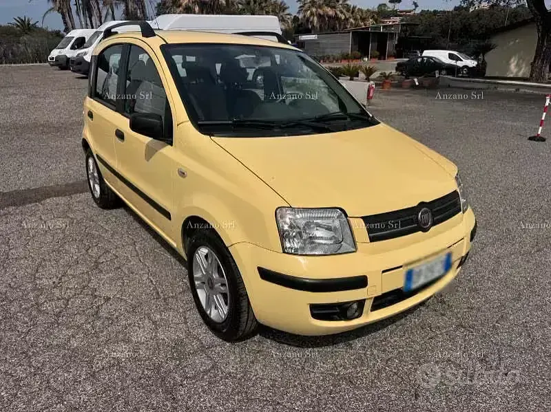 Usata Fiat Panda Dynamic 60 CV (44 kW) 2008 Giallo Utilitaria