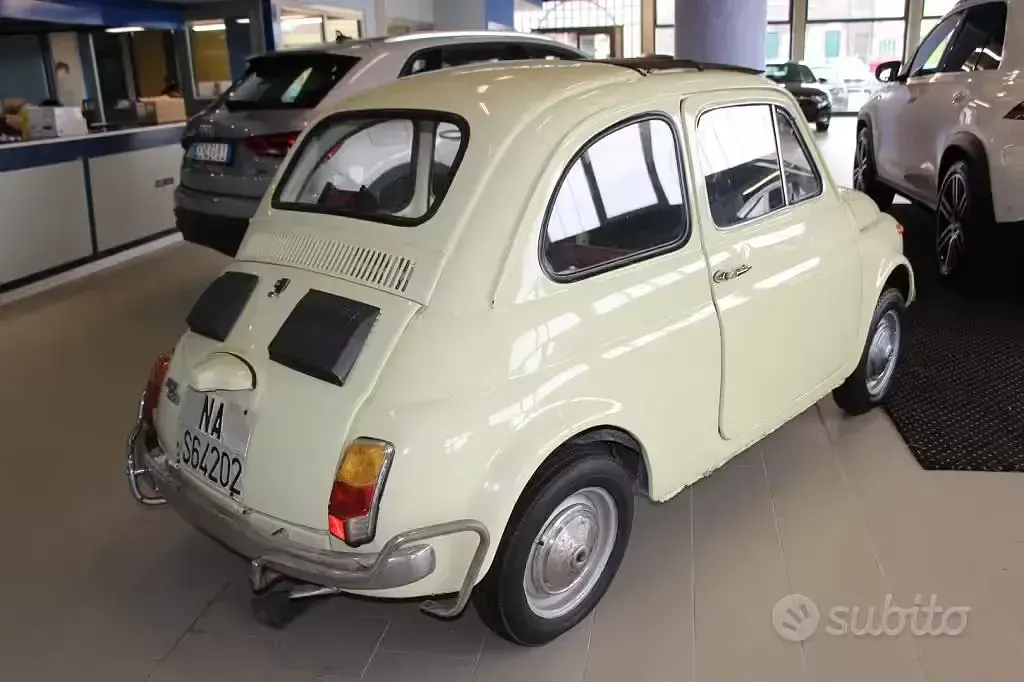 Usata Fiat 500 69 CV (50 kW) 1970 Bianco Utilitaria