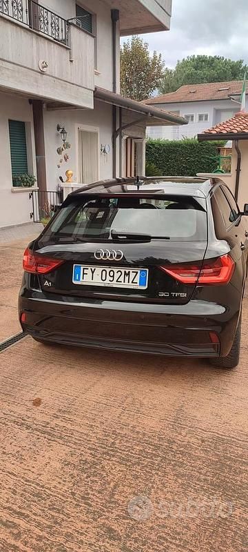 Usata Audi A1 Sportback 110 CV (80 kW) 2019 Nero Utilitaria