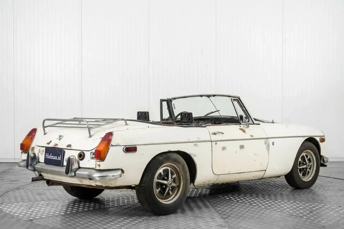 Usata MG B 96 CV (70 kW) 1971 Bianco Cabrio
