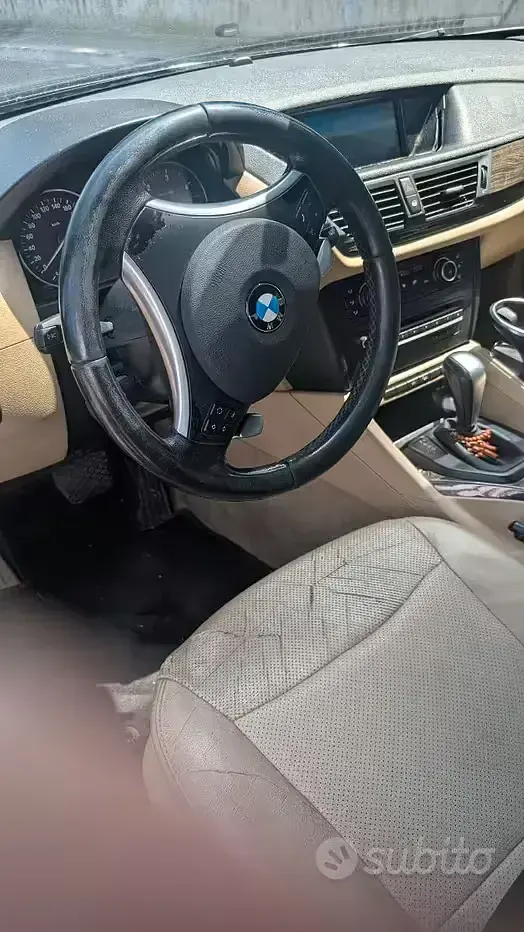 Usata BMW X1 204 CV (150 kW) 2010 Nero SUV