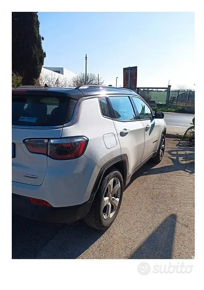 Usata Jeep Compass 120 CV (88 kW) 2018 Bianco SUV