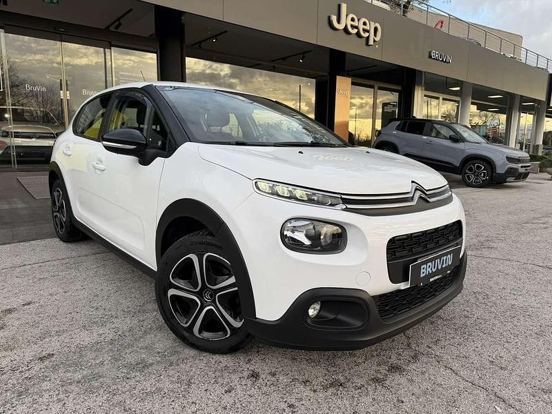 Usata Citroën C3 Feel 83 CV (61 kW) 2018 Bianco Utilitaria