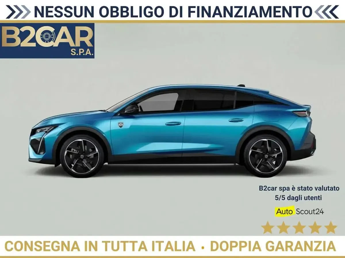 Usata Peugeot 408 GT GT 145 CV (106 kW) 2025 Blu/azzurro Berlina