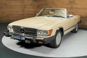 Usata Mercedes SL380 218 CV (160 kW) 1983 Beige Cabrio