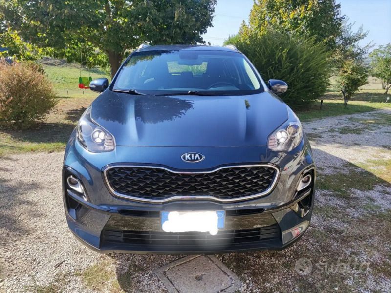 Usata Kia Sportage 132 CV (97 kW) 2021 Blu SUV