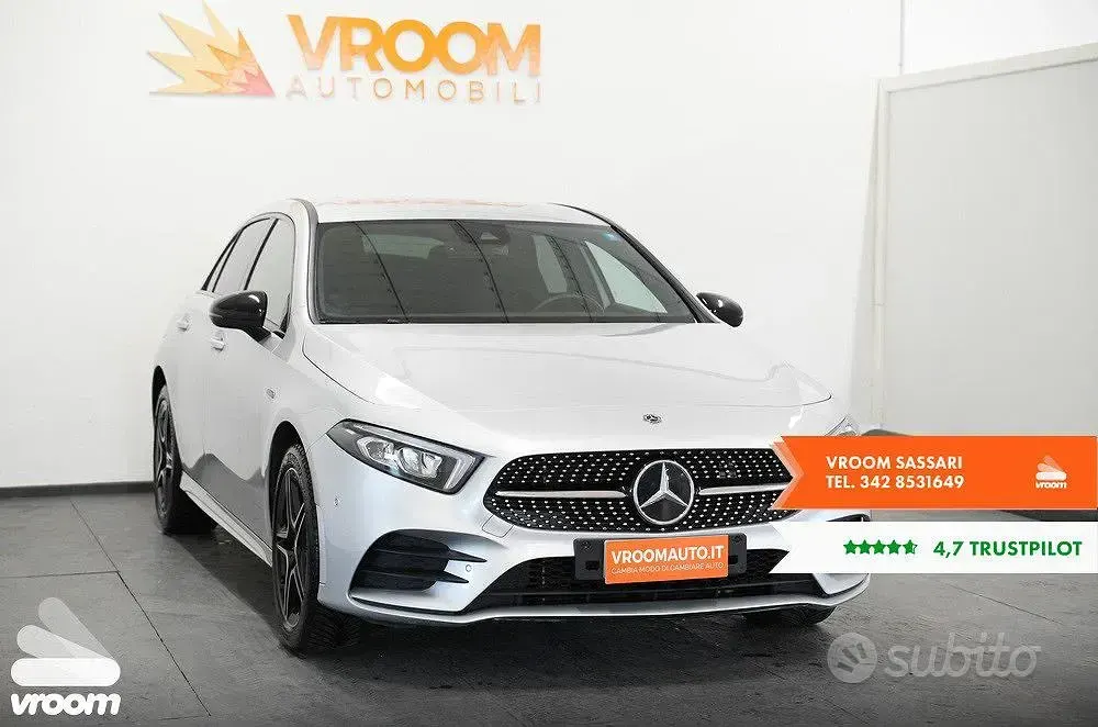 Usata Mercedes A250 Premium 160 CV (117 kW) 2020 Argento Berlina