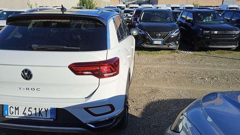 Usata VW T-Roc Style 150 CV (110 kW) 2022 Bianco SUV
