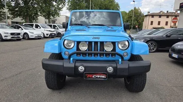 Usata Jeep Wrangler Sahara 199 CV (146 kW) 2018 Blu SUV