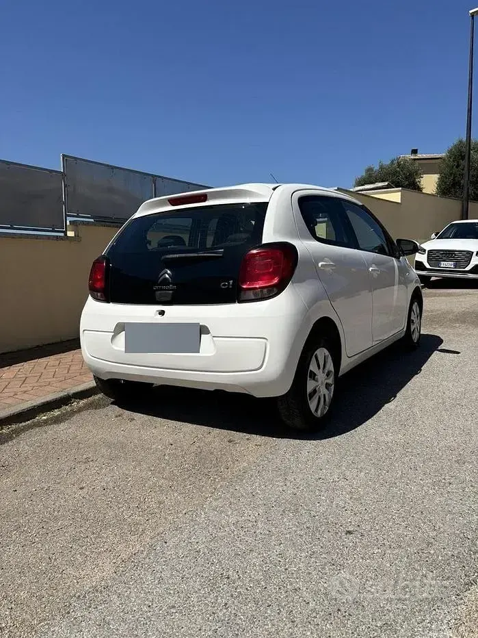 Usata Citroën C1 69 CV (50 kW) 2017 Bianco Utilitaria
