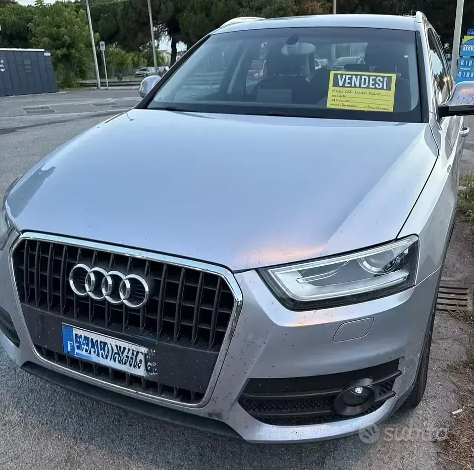 Usata Audi Q3 140 CV (102 kW) 2014 Grigio SUV