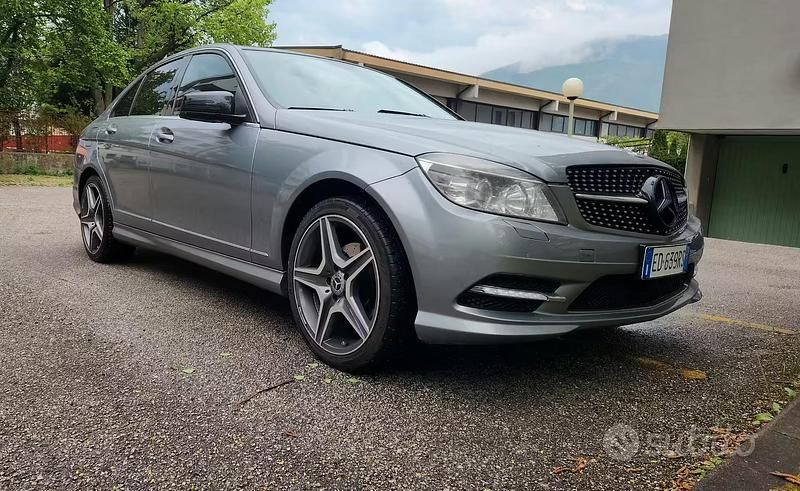 Usata Mercedes C250 2010 Grigio Berlina