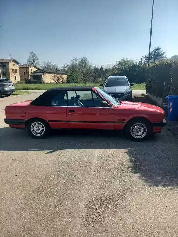 Usata BMW 318 116 CV (85 kW) 1992 Rosso Cabrio