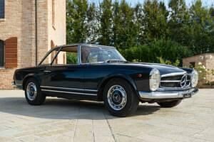 Usata Mercedes SL280 170 CV (125 kW) 1969 Blu Cabrio