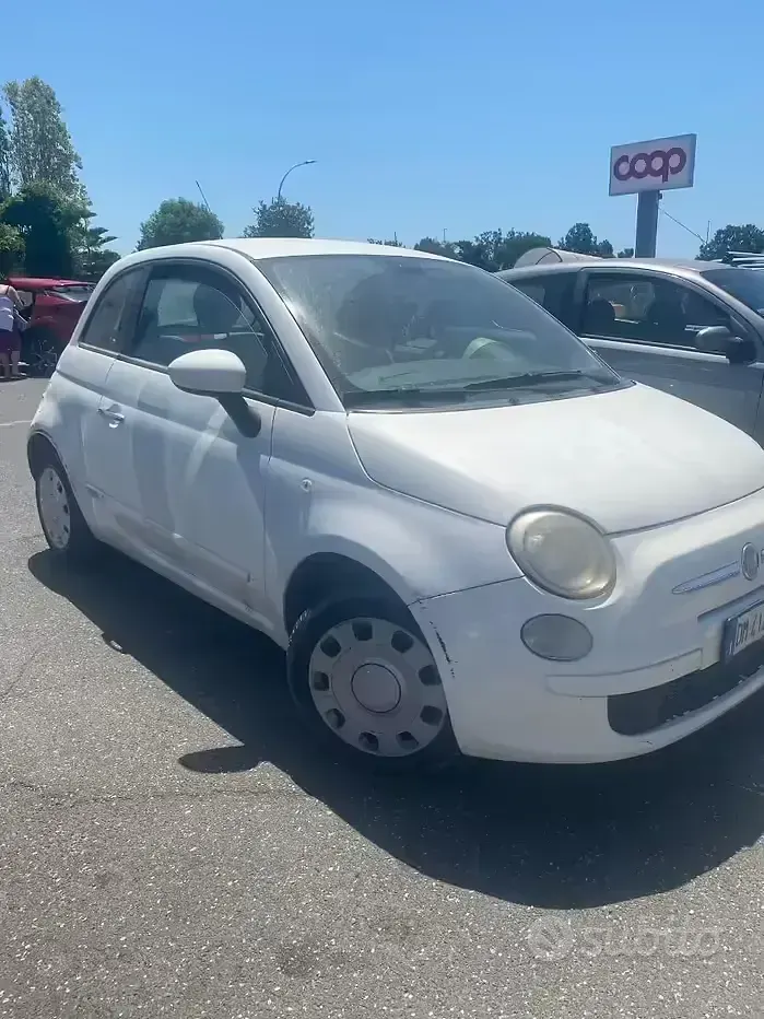 Usata Fiat 500 69 CV (50 kW) 2007 Bianco Berlina
