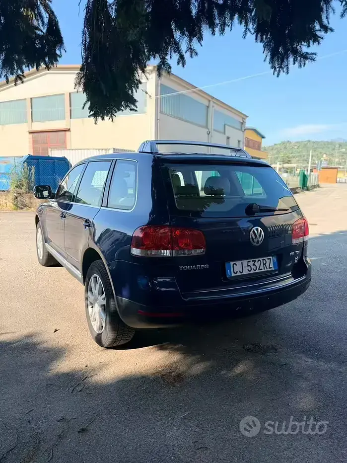 Usata VW Touareg 224 CV (164 kW) 2005 Bluazzurro SUV