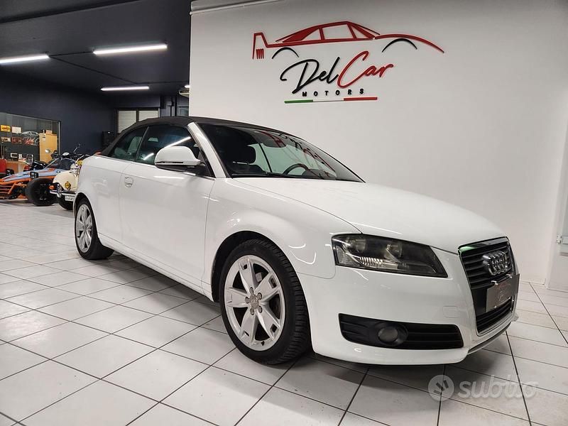 Bianco Usata 2009 Audi A3 Cabriolet Ambition Cabrio | 4990 € - Immagine 1/4