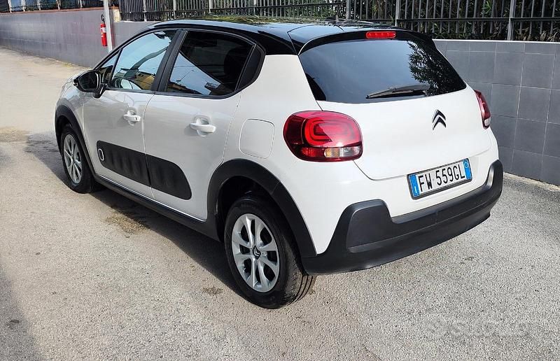 Usata Citroën C3 102 CV (75 kW) 2019 Bianco Utilitaria
