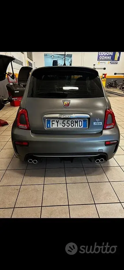 Usata Abarth 595 70th Anniversary 165 CV (121 kW) 2020 Grigio Utilitaria