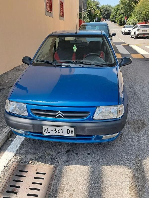 Usata Citroën Saxo 50 CV (36 kW) 1998 Blu Utilitaria