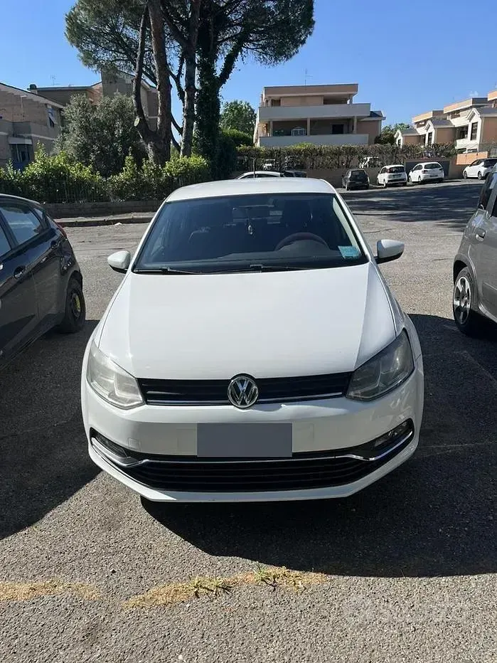 Usata VW Polo 75 CV (55 kW) 2015 Bianco Berlina