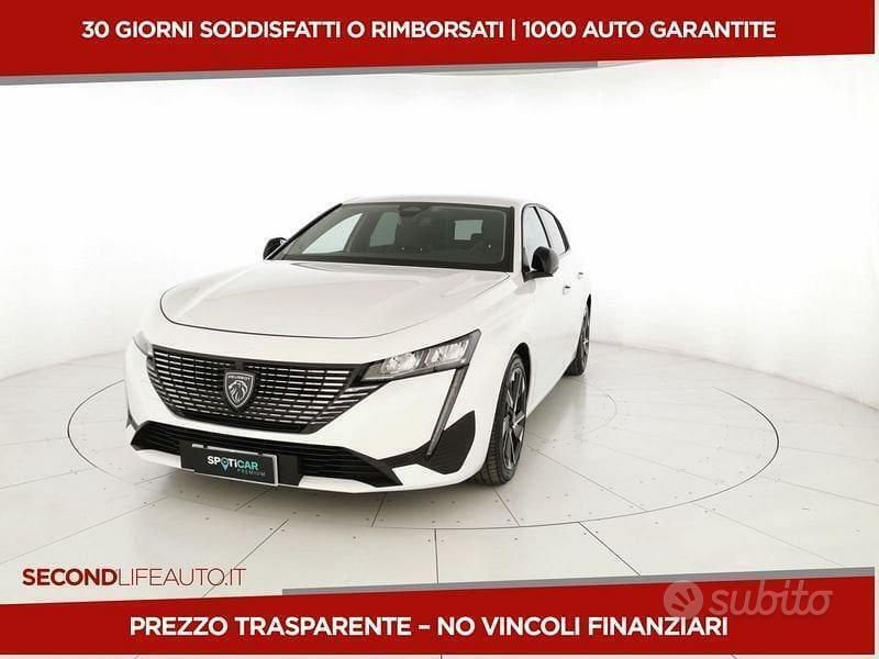 Bianco Usata 2022 Peugeot 308 Allure Tre volumi | 20.900 € (Buon prezzo) - Immagine 1/4