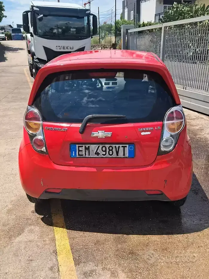 Usata Chevrolet Spark 68 CV (50 kW) 2012 Utilitaria